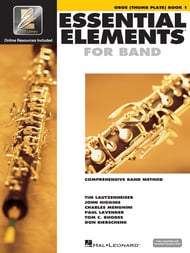 Essential Elements Interactive, Book 1 Oboe band method book cover